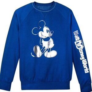 New! DISNEY Wishes Come True Mickey Sweatshirt Medium.